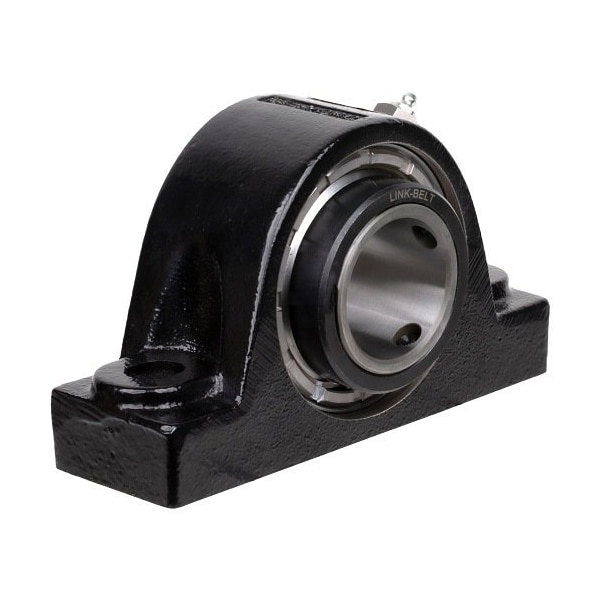 Link-Belt Pillow Block Bearing, 2 Bolt Pillow Block, 2-3/16 in. Bore, 2-1/2 in. Base to Center Height PEB22435H - main